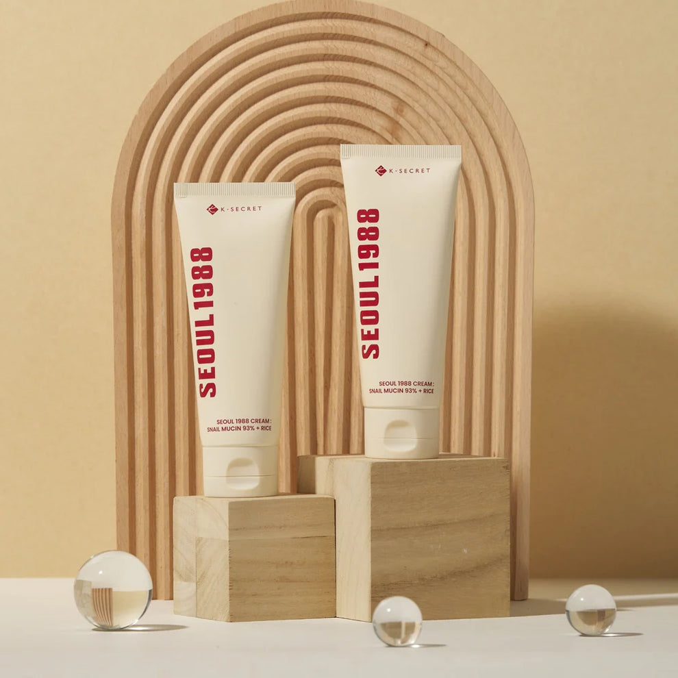 K Secret Seoul 1988 Cream: Snail Mucin 93% + Rice