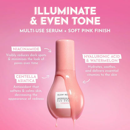 Glow Recipe Watermelon Glow Niacinamide Hue Drops - Rosy Glow