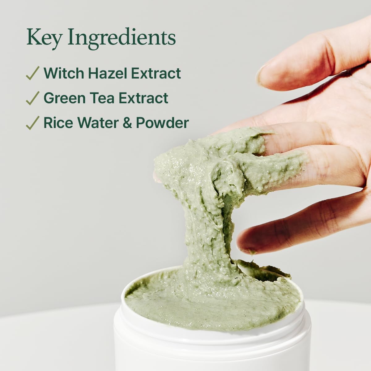 Arencia Fresh Green Rice Mochi Cleanser 120g - Korean Skincare