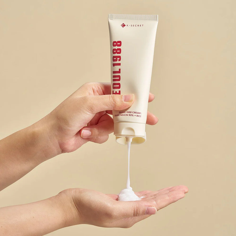 K Secret Seoul 1988 Cream: Snail Mucin 93% + Rice