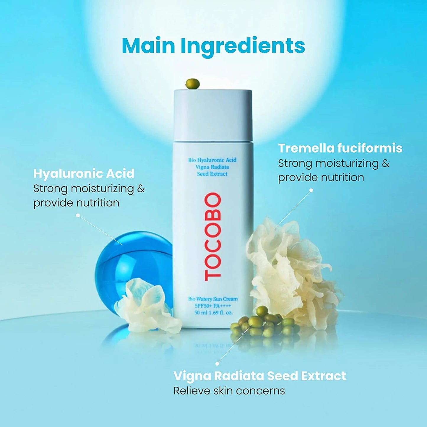 Tocobo Bio Watery Sun Cream SPF50