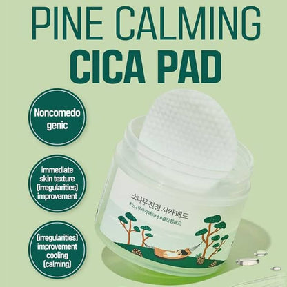 Round Lab Pine Calming Cica Pad